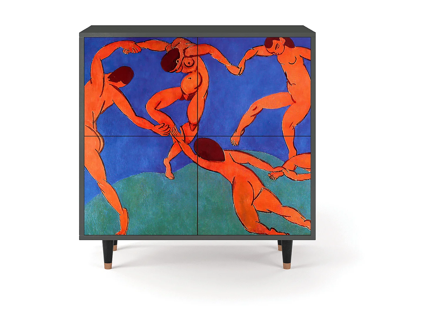 Buffet - 94x96x48 cm - BS3 - The Dance by Matisse , Anthracite
