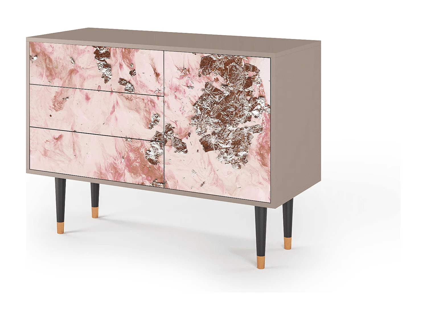 Credenza - 115х84х41 cm - S3 - Cotton Candy, Latte