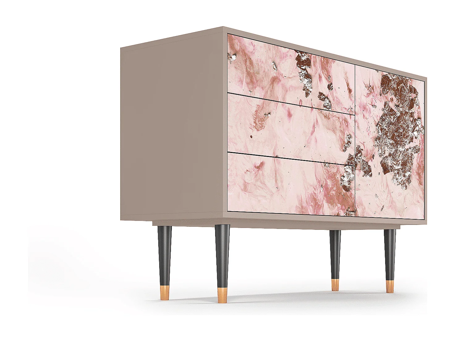 Credenza - 115х84х41 cm - S3 - Cotton Candy, Latte