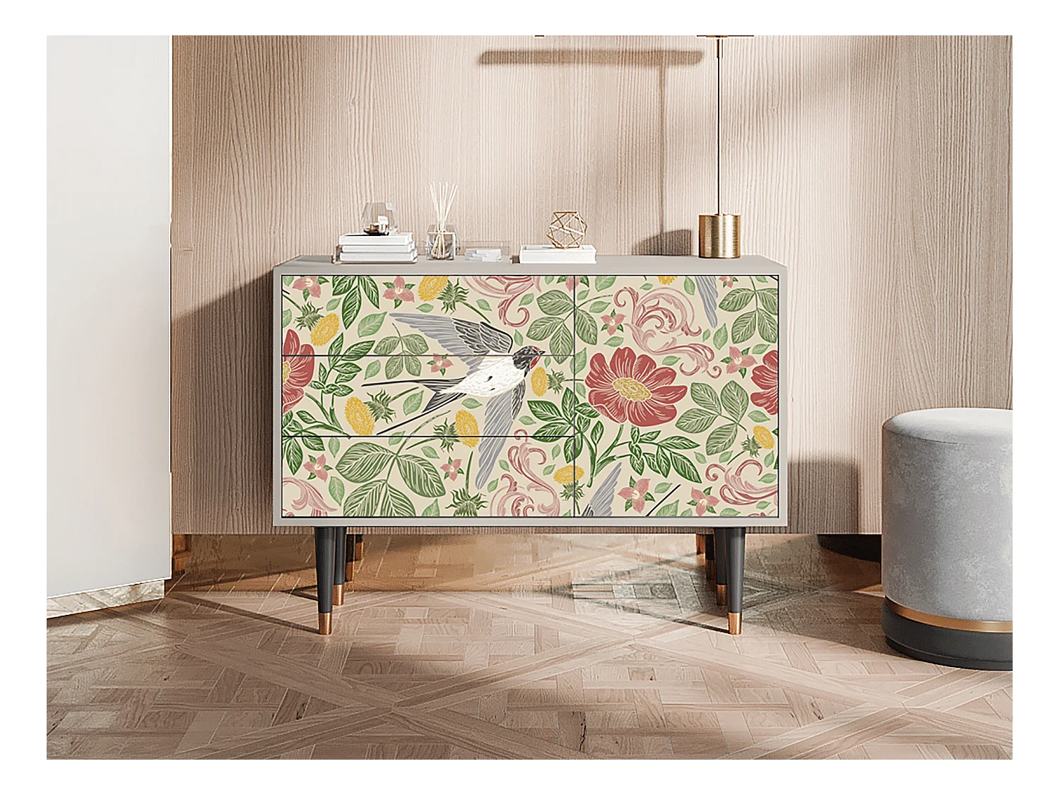 Buffet - 115х84х41 cm - S3 - Spring Swallow, Sable