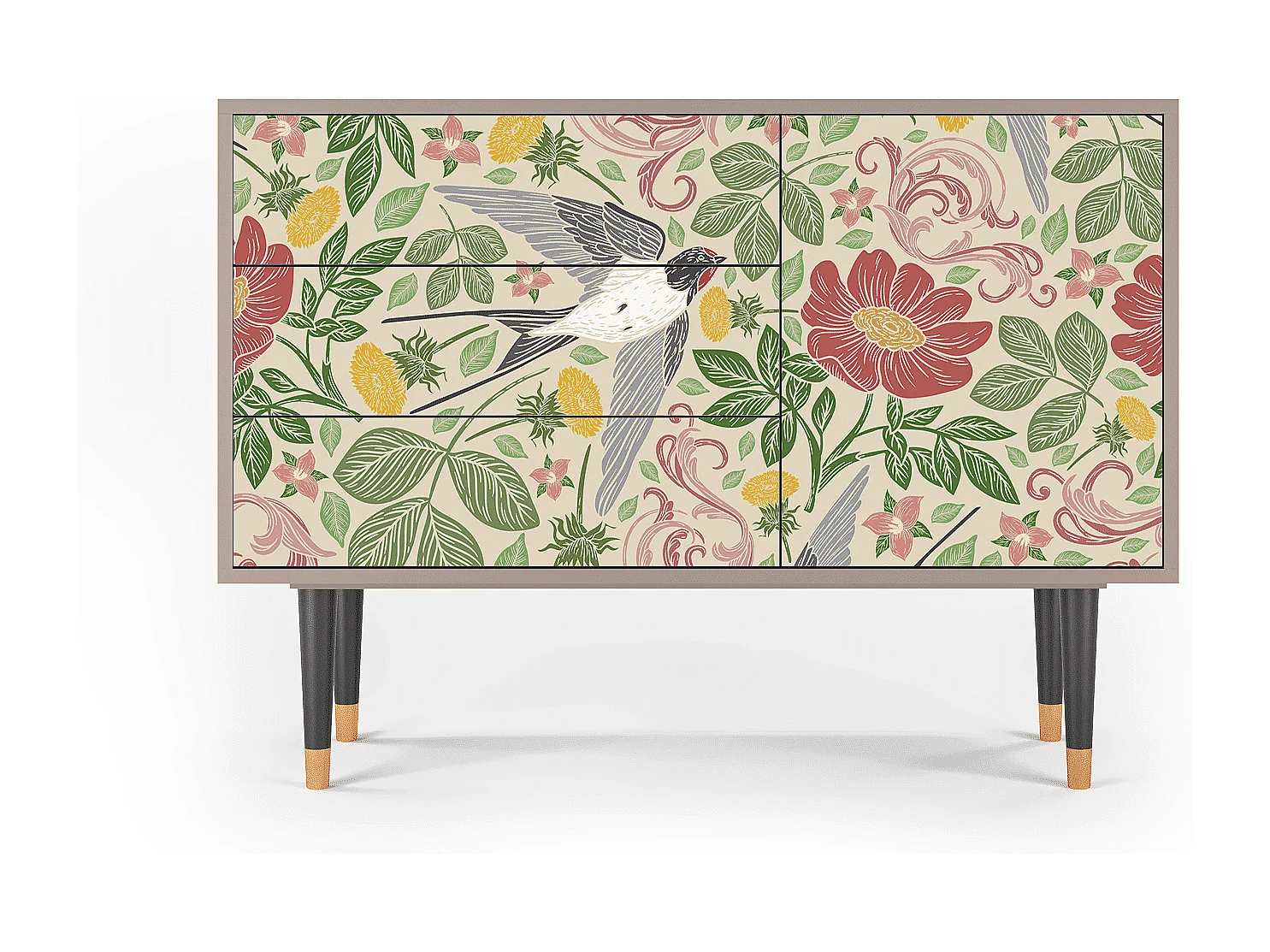 Credenza - 115х84х41 cm - S3 - Spring Swallow, Sabbia