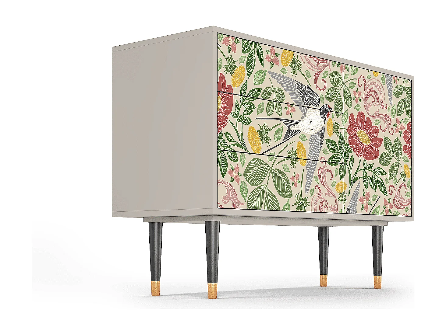 Credenza - 115х84х41 cm - S3 - Spring Swallow, Sabbia