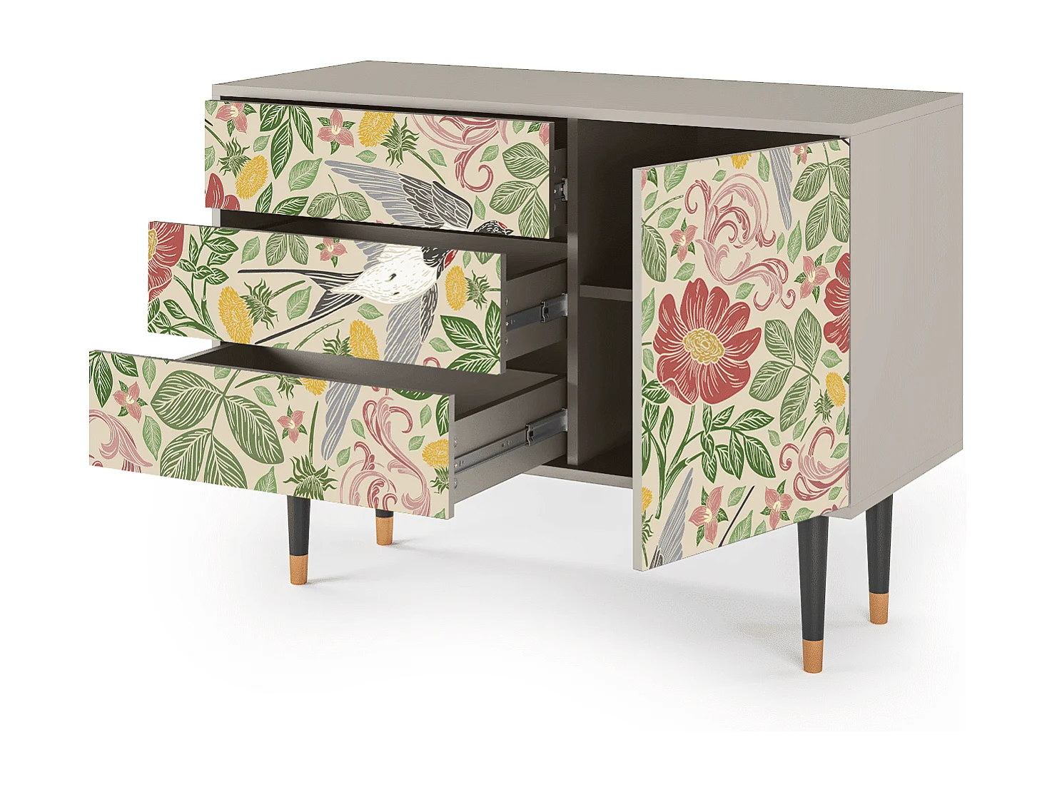 Credenza - 115х84х41 cm - S3 - Spring Swallow, Sabbia