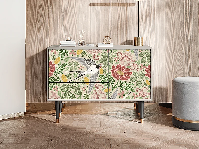 Credenza - 115х84х41 cm - S3 - Spring Swallow, Sabbia