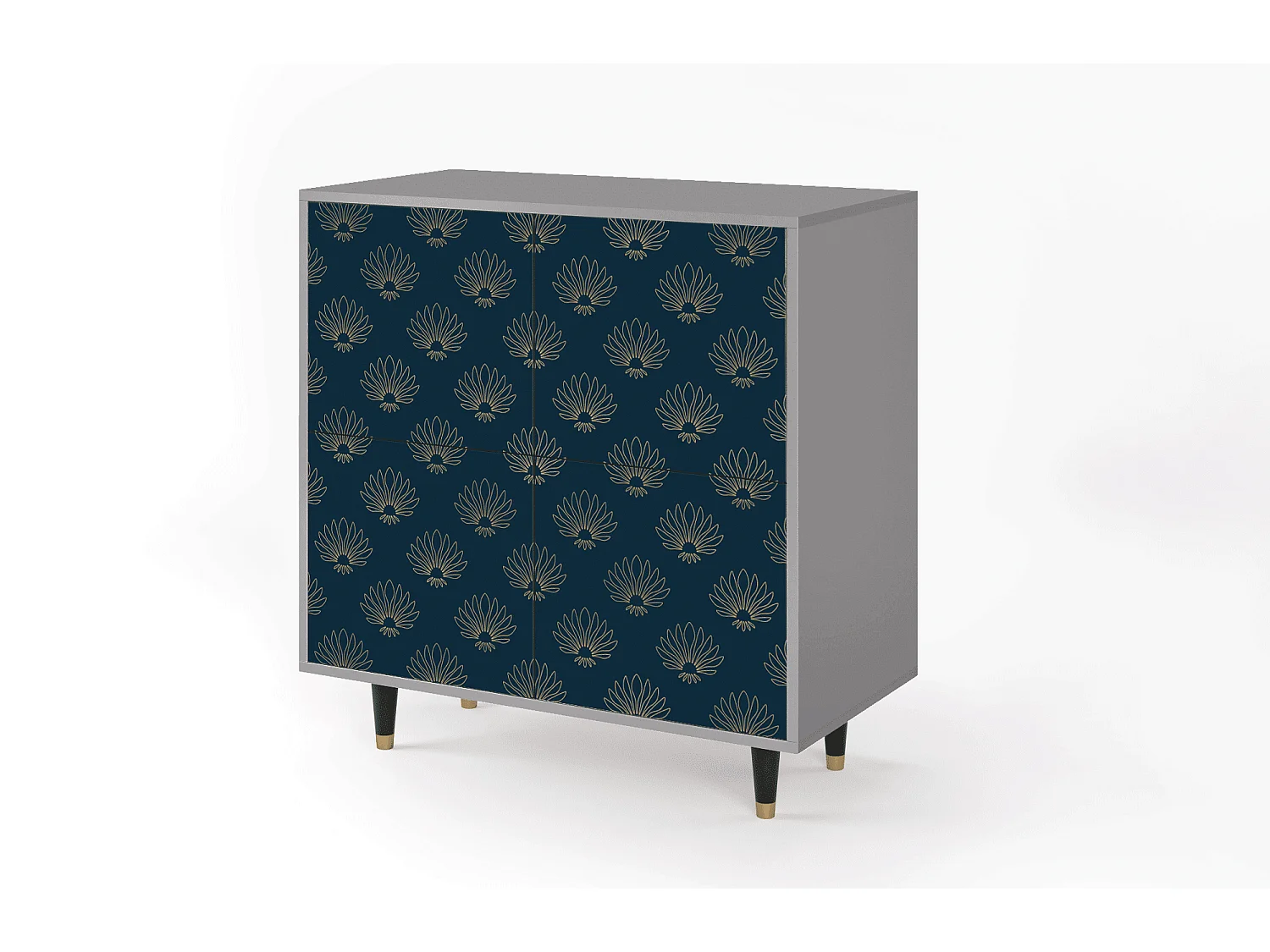 Aparador - 94x96x48 cm - BS3 - Blue Lotus, Gris