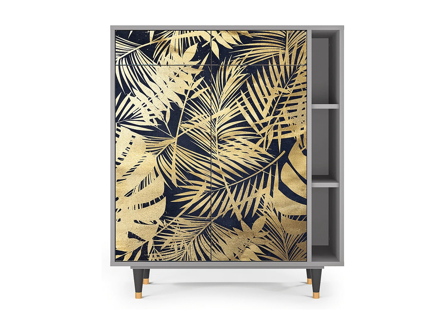 Buffet - 96х110х41 cm - BS6 - Jungle Vibes, Gris