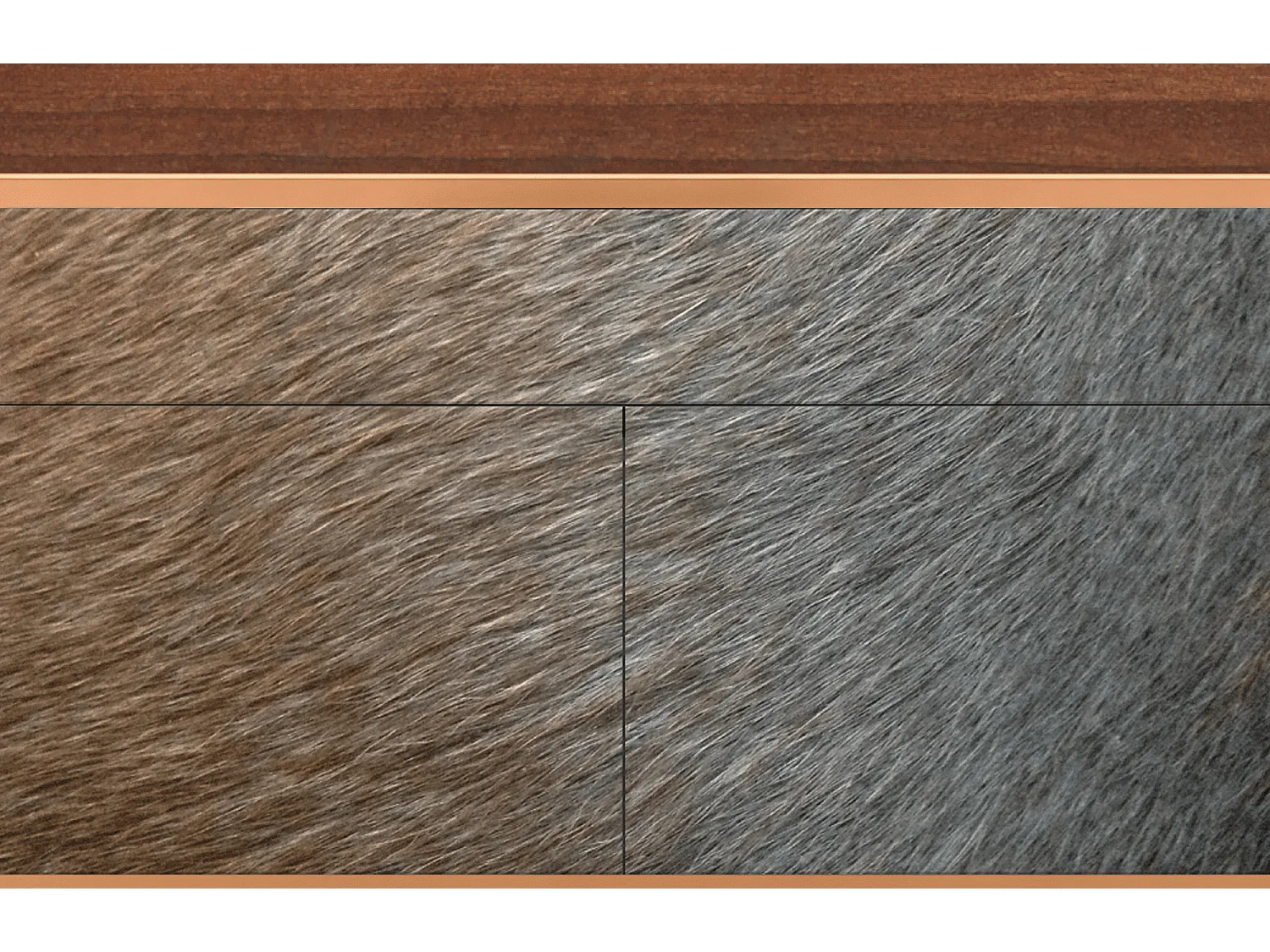 Buffet - 115x85x48 cm - BS4 - Peanut Hair, Noyer