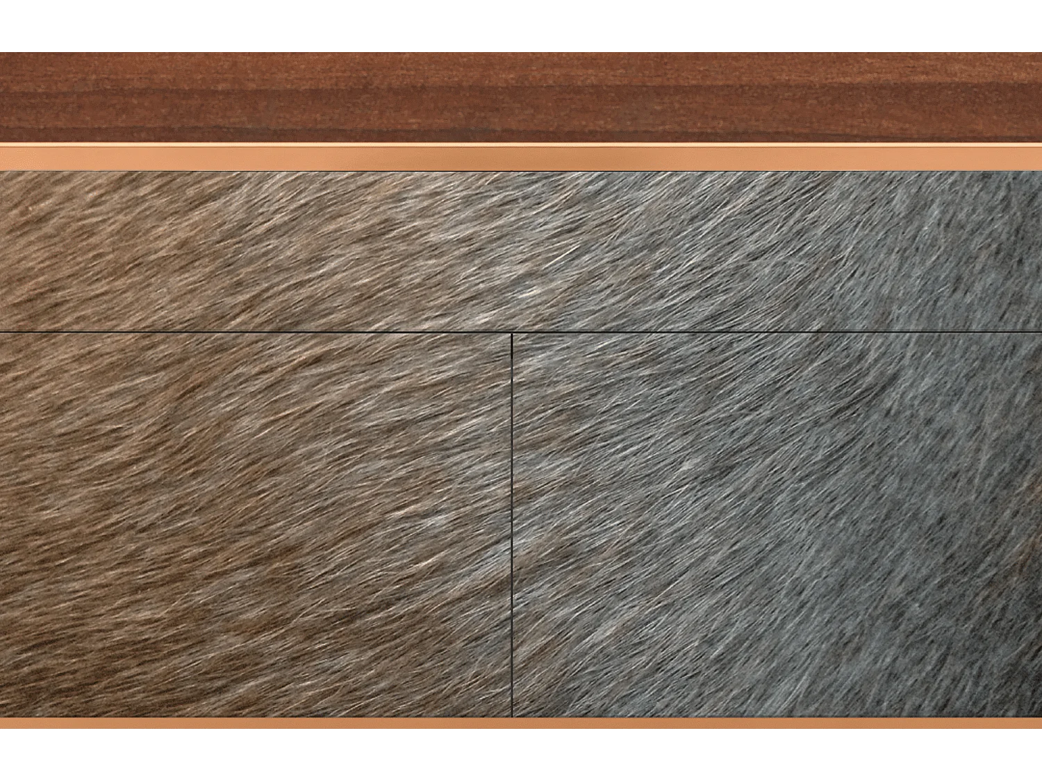 Kredens - 115x85x48 cm - BS4 - Peanut Hair, Orzech