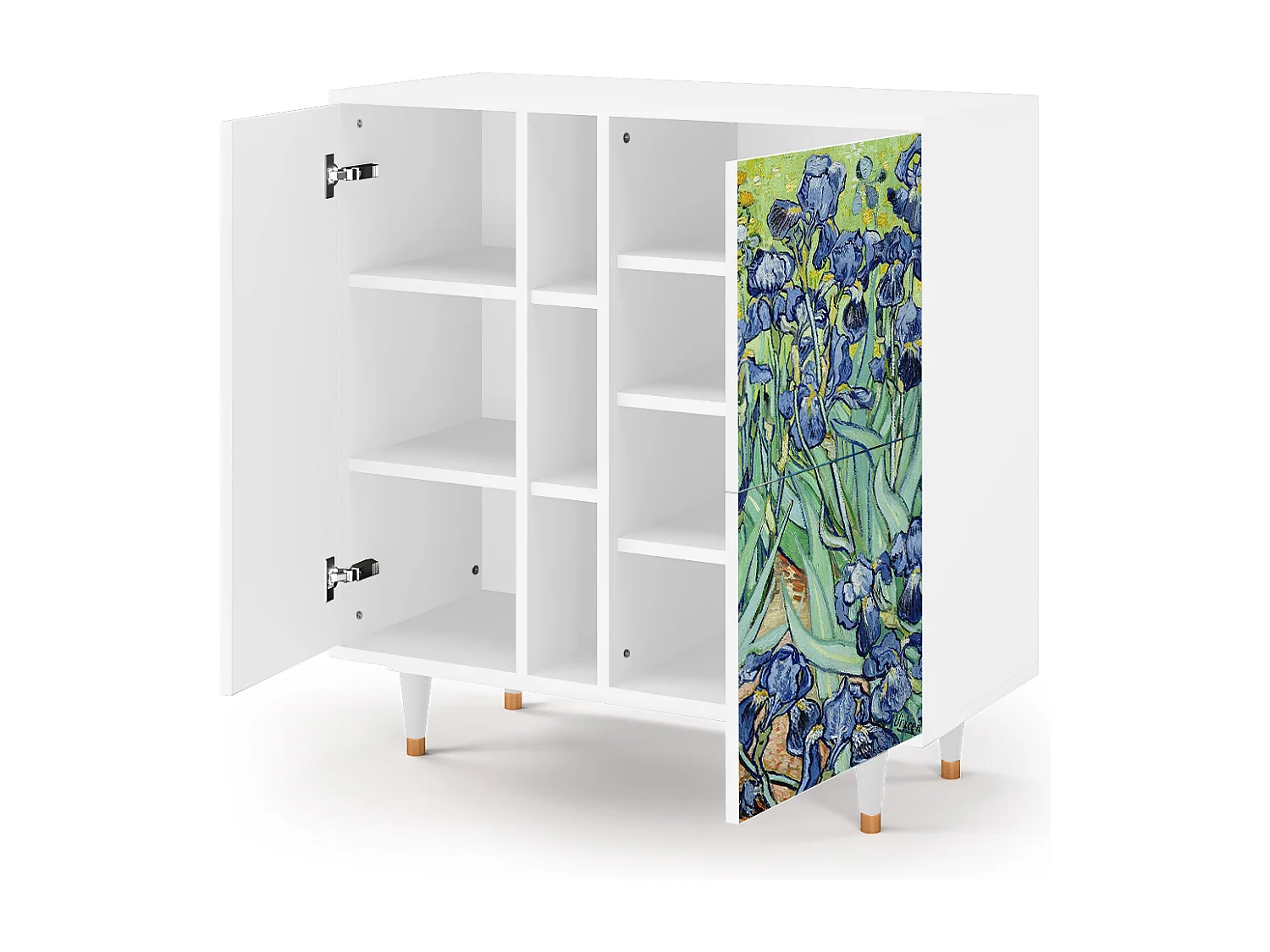 Dressoir - 94х96х41 cm - BS5 - Irises , Wit