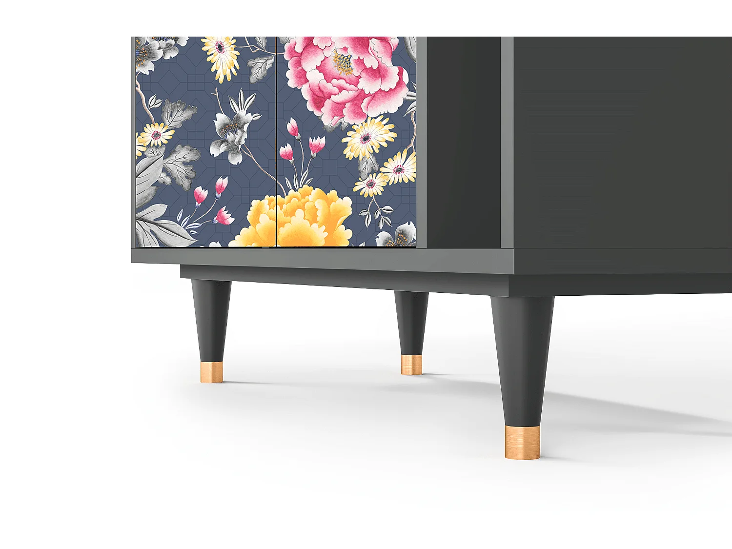 Buffet - 96х110х41 cm - BS6 - Dark Flower Bed, Anthracite