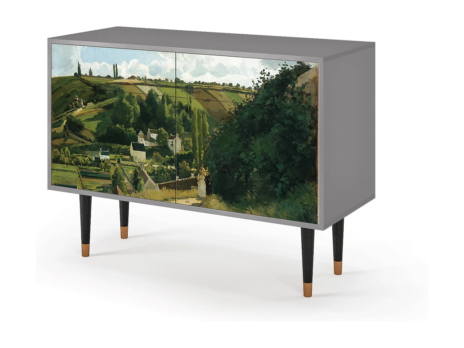 Buffet - 115x85x48 cm - BS4 - Jalais Hill by Pissarro, Gris
