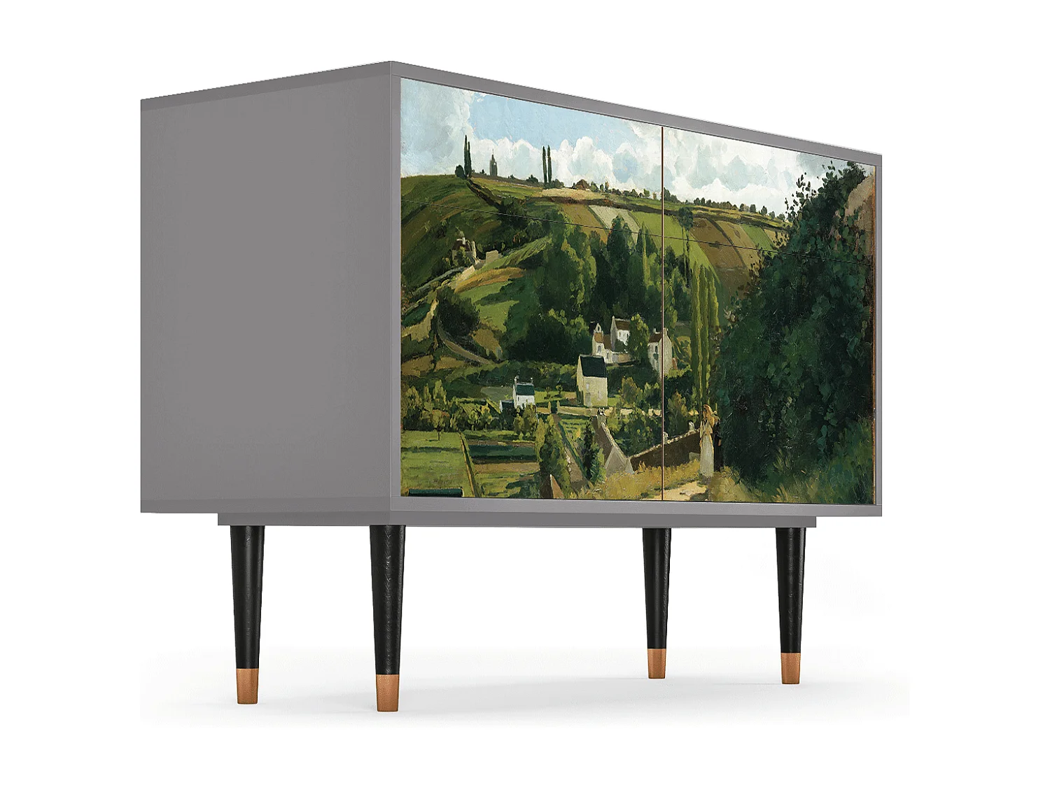 Buffet - 115x85x48 cm - BS4 - Jalais Hill by Pissarro, Gris