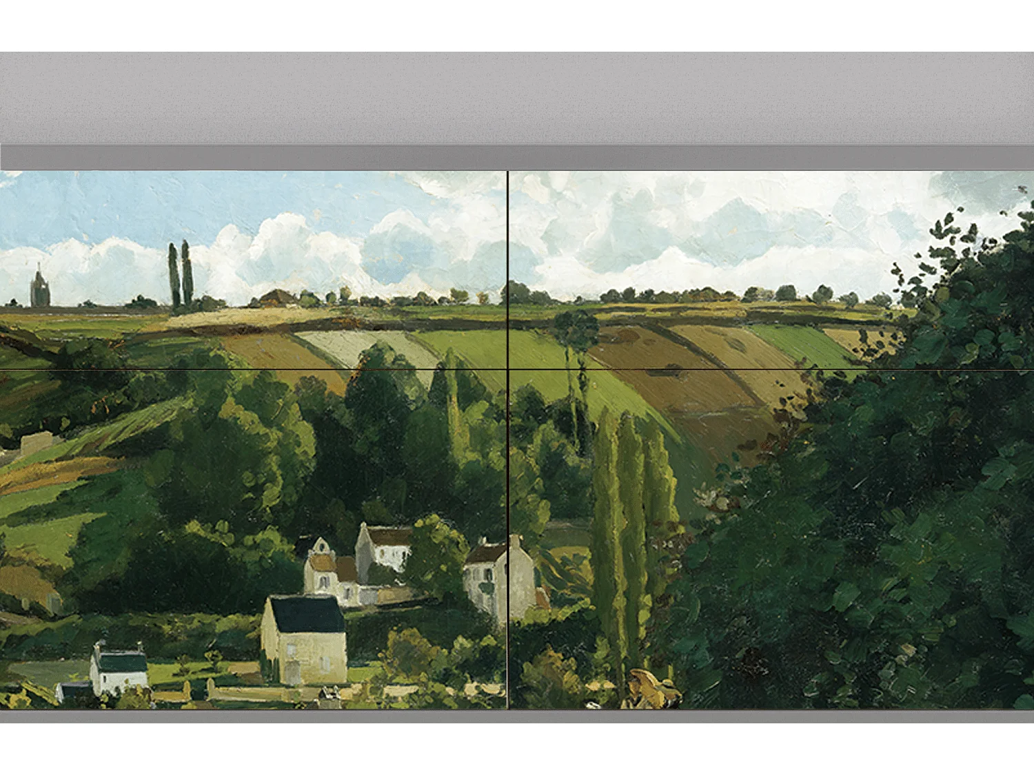 Buffet - 115x85x48 cm - BS4 - Jalais Hill by Pissarro, Gris