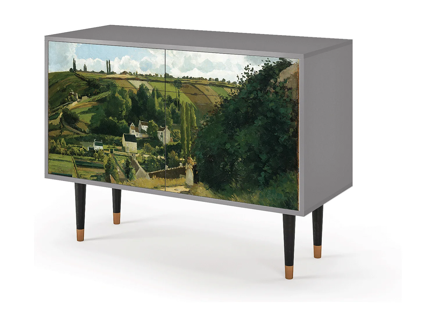 Buffet - 115x85x48 cm - BS4 - Jalais Hill by Pissarro, Gris