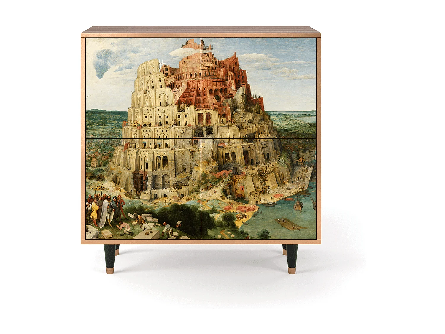 Credenza - 94x96x48 cm - BS3 - Elder The Tower, Noce