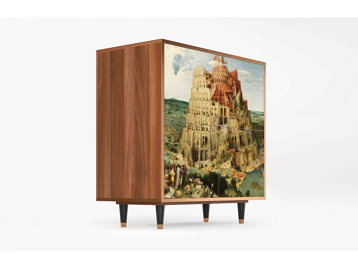Buffet - 94x96x48 cm - BS3 - Elder The Tower, Noyer
