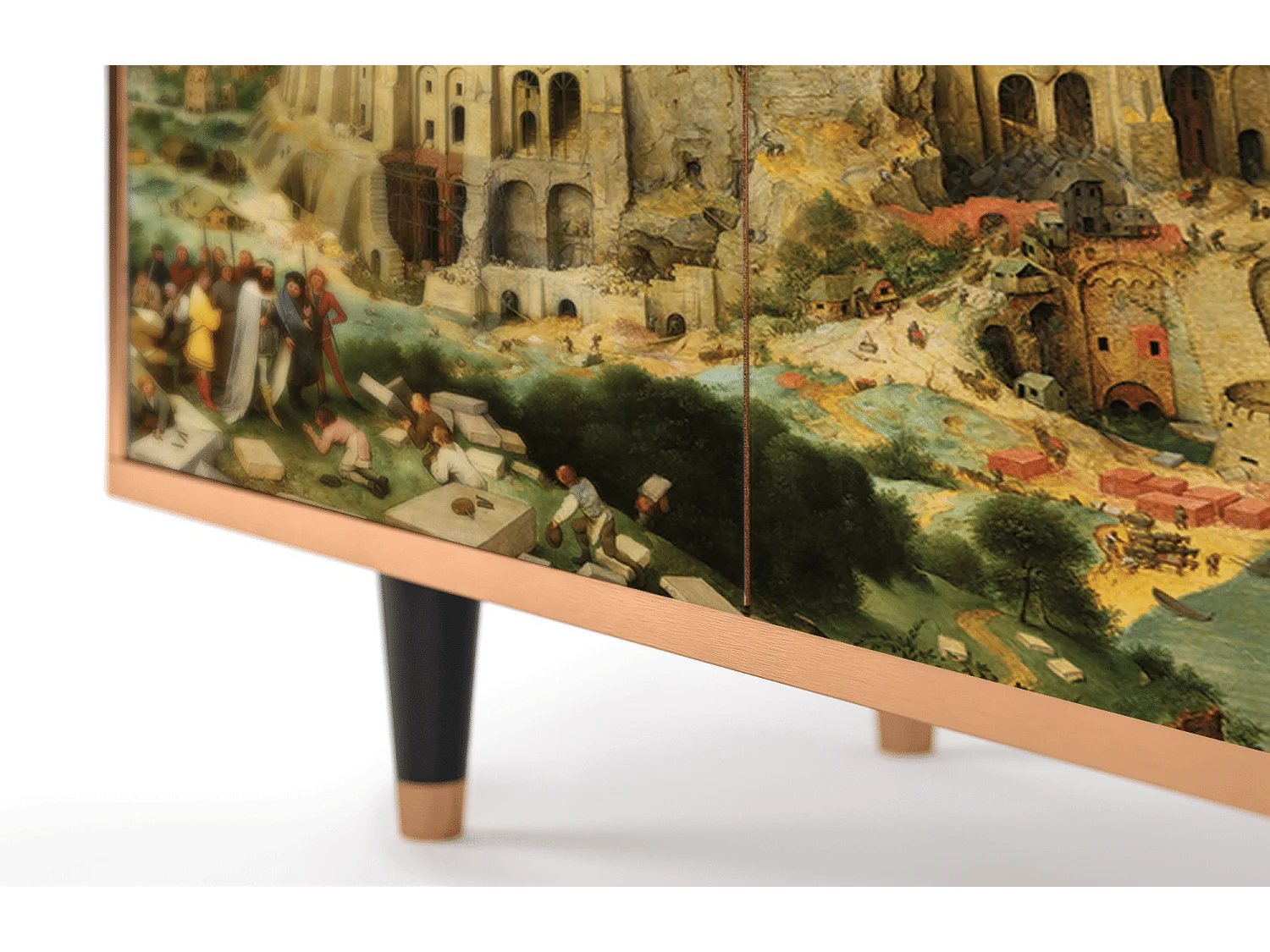 Kredens - 94x96x48 cm - BS3 - Elder The Tower, Orzech