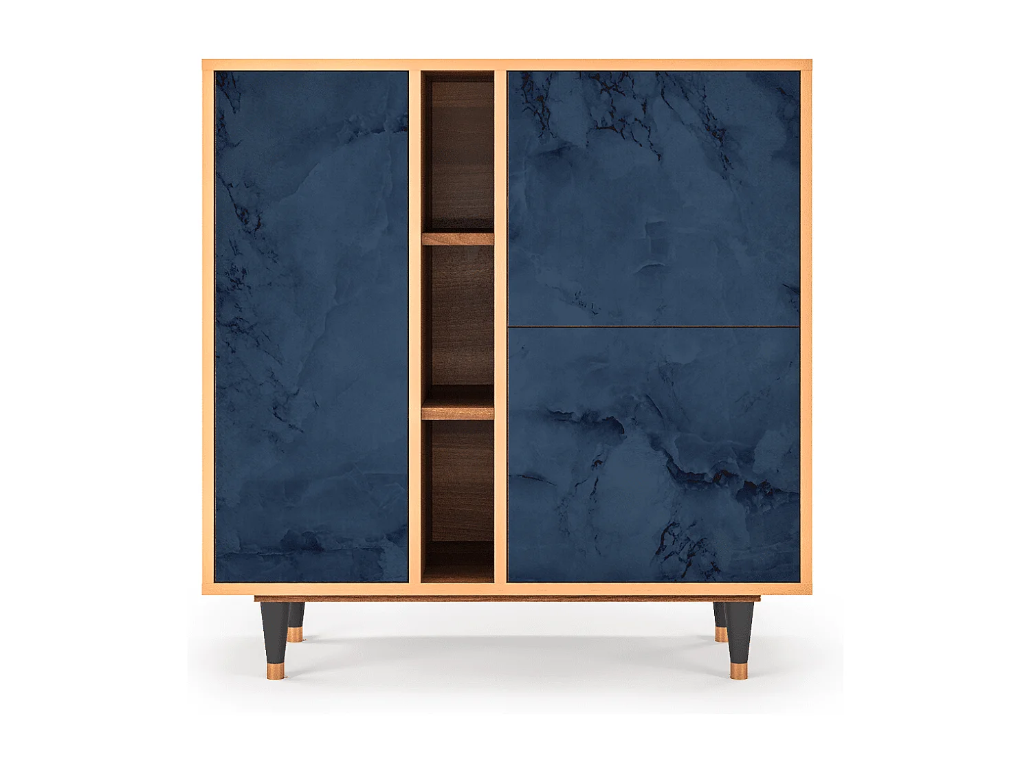 Credenza - 94х96х41 cm - BS5 - Endless Galaxi, Noce