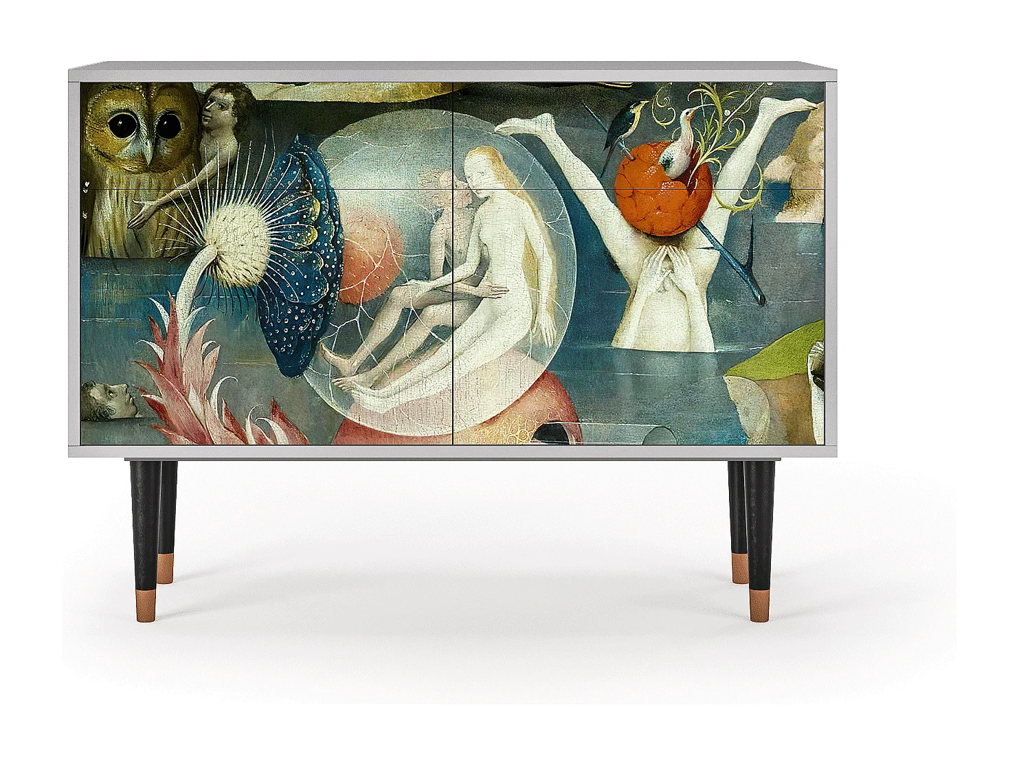 Kredens - 115x85x48 cm - BS4 - The Garden Of by Bosch, Szary