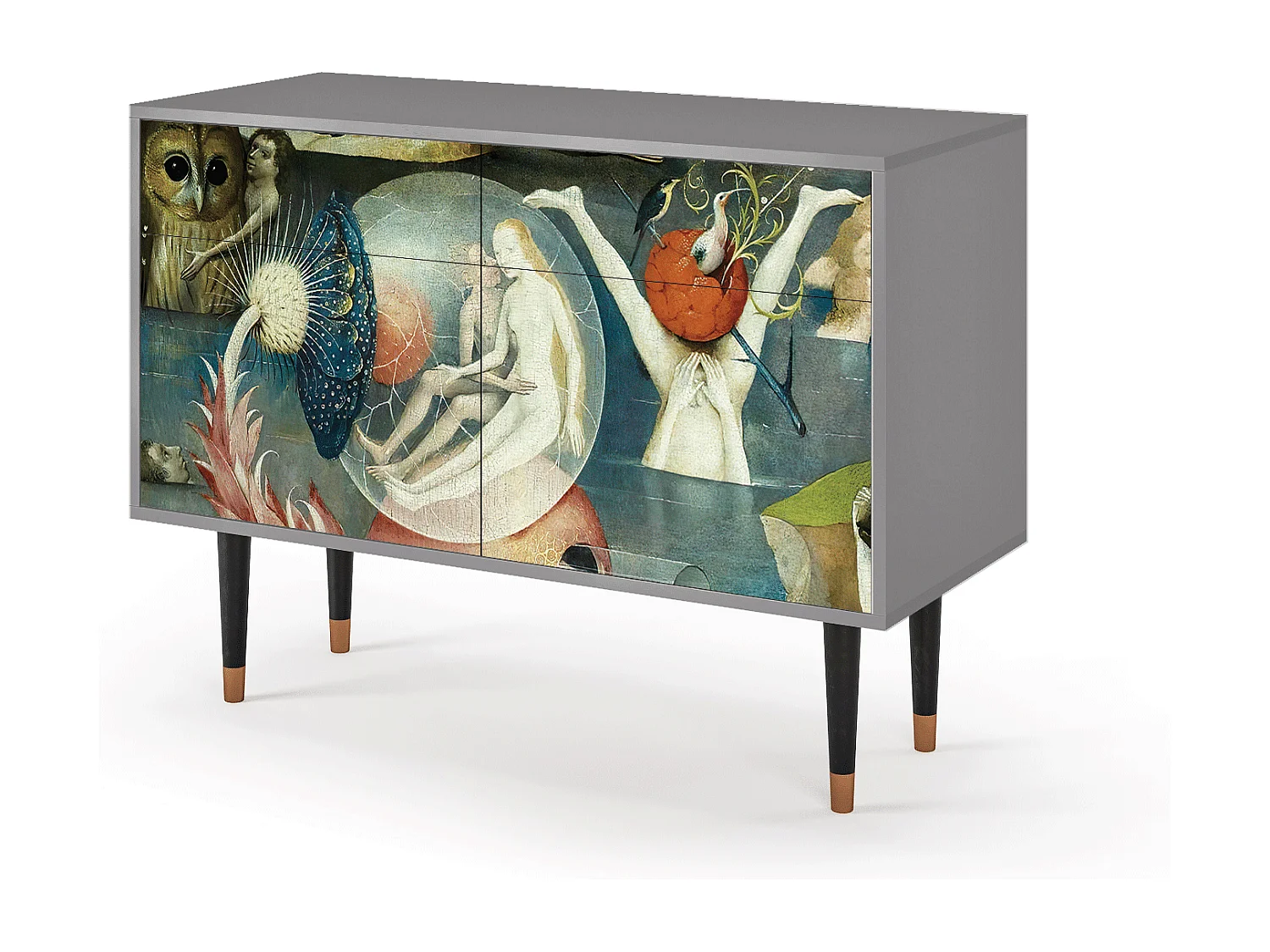 Kredens - 115x85x48 cm - BS4 - The Garden Of by Bosch, Szary