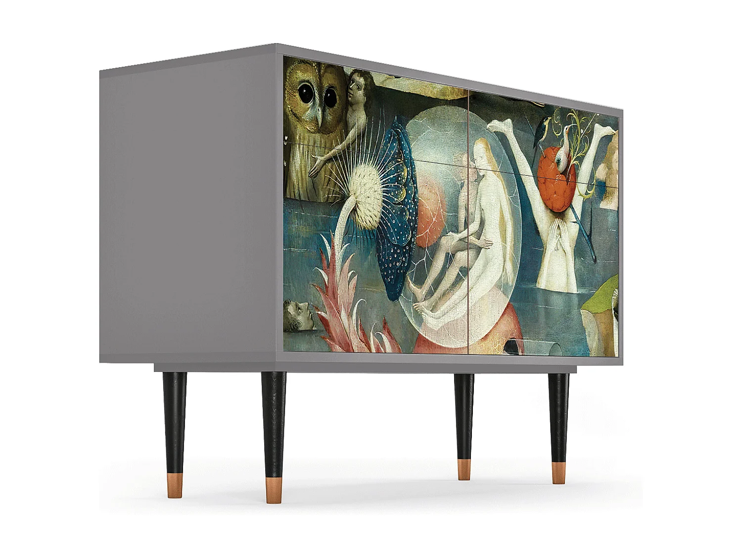 Kredens - 115x85x48 cm - BS4 - The Garden Of by Bosch, Szary