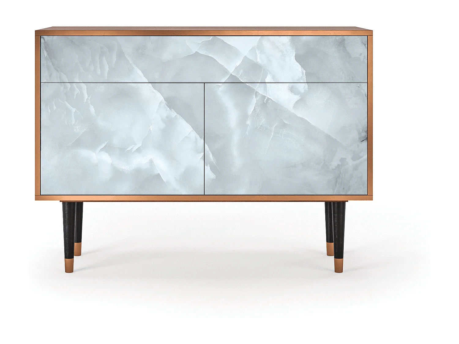 Dressoir - 115x85x48 cm - BS4 - The Onyx, Walnoot