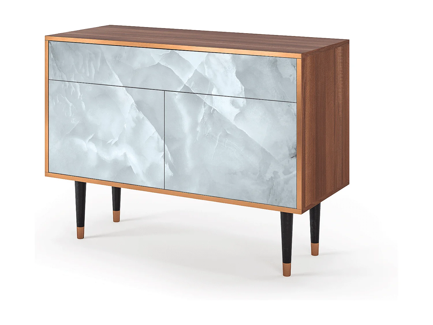 Buffet - 115x85x48 cm - BS4 - The Onyx, Noyer