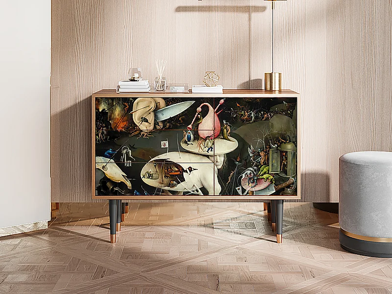 Dressoir - 115х84х41 cm - S3 - The Garden 2, Walnoot