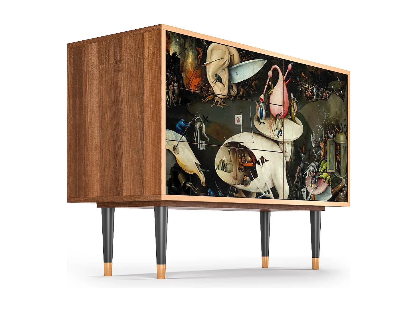 Buffet - 115х84х41 cm - S3 - The Garden 2, Noyer