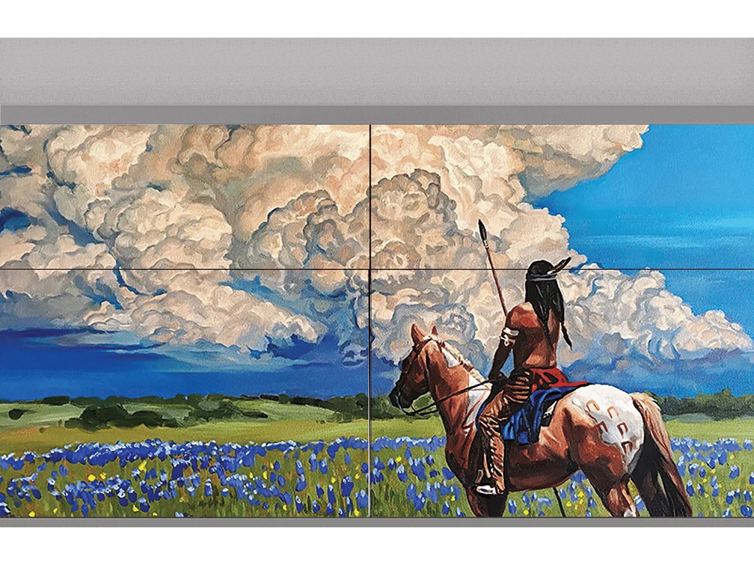 Buffet - 115x85x48 cm - BS4 - Thunderheads by Dean, Gris