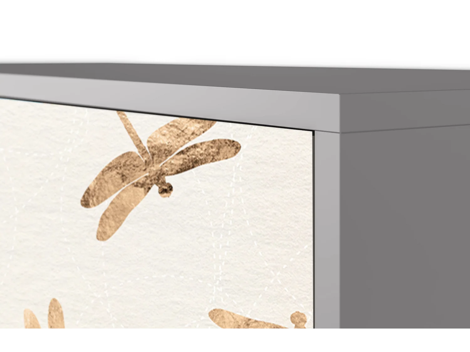 Credenza - 115х84х41 cm - S3 - Nude Dragonflies, Grigio