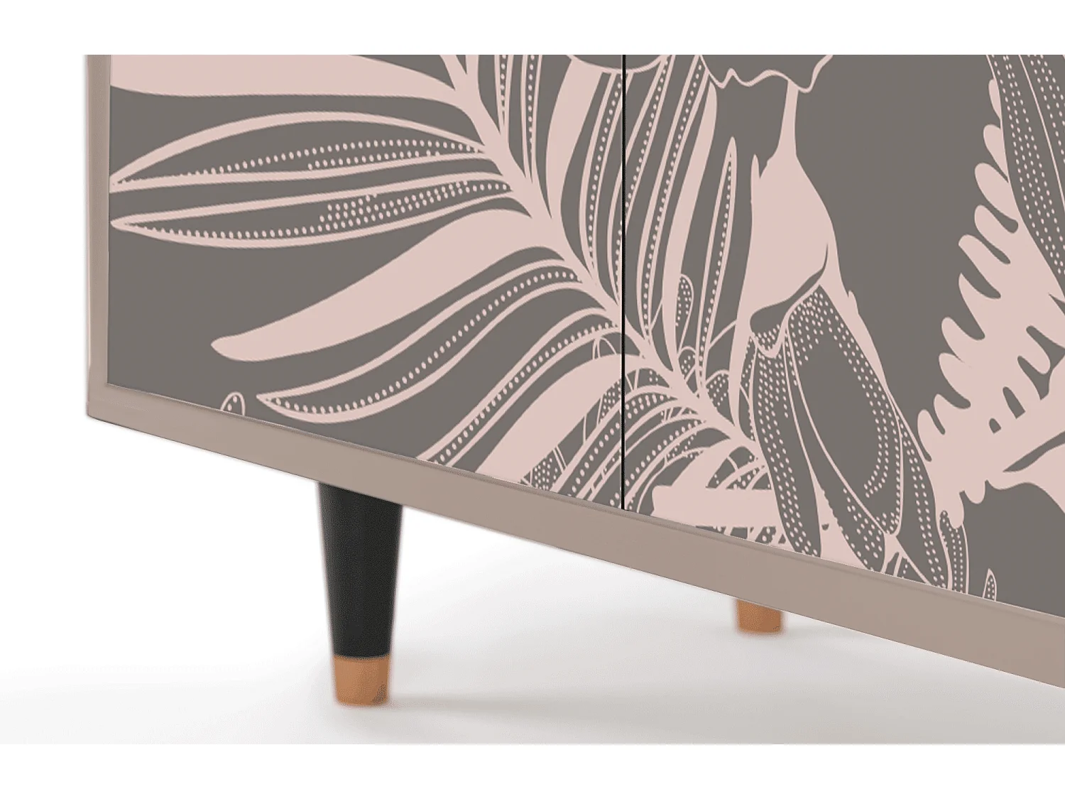 Buffet - 94x96x48 cm - BS3 - Issabelline Flower, Latte