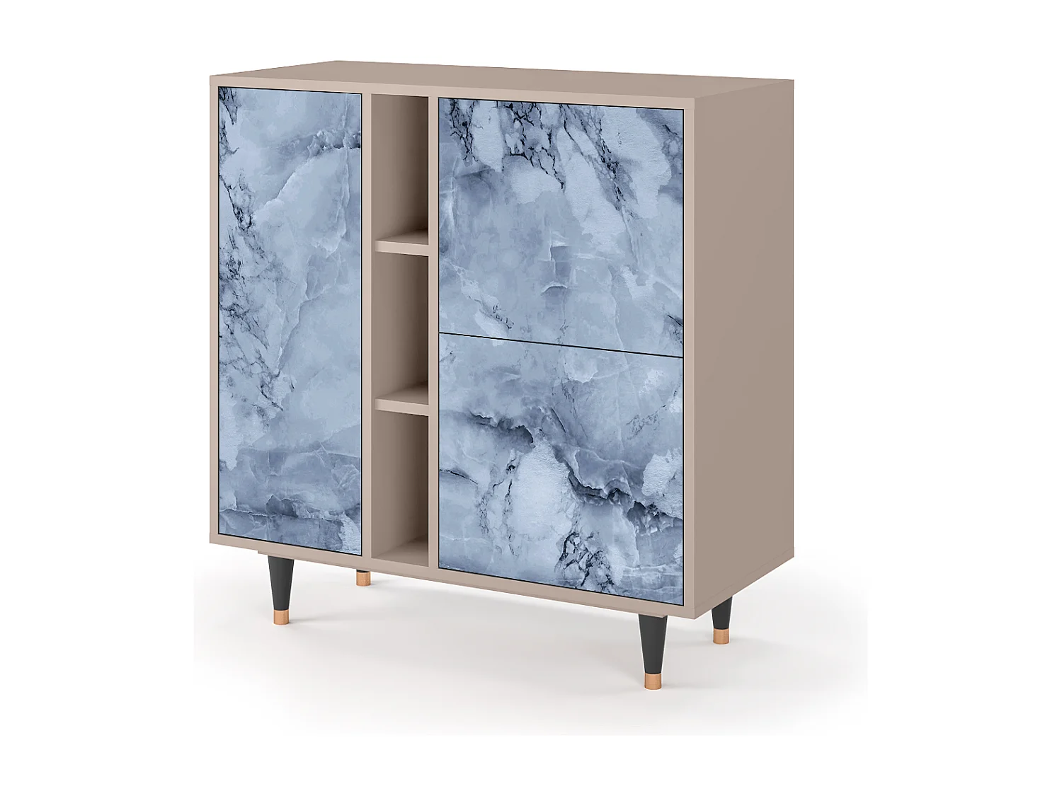 Buffet - 94х96х41 cm - BS5 - Feather Ice, Latte