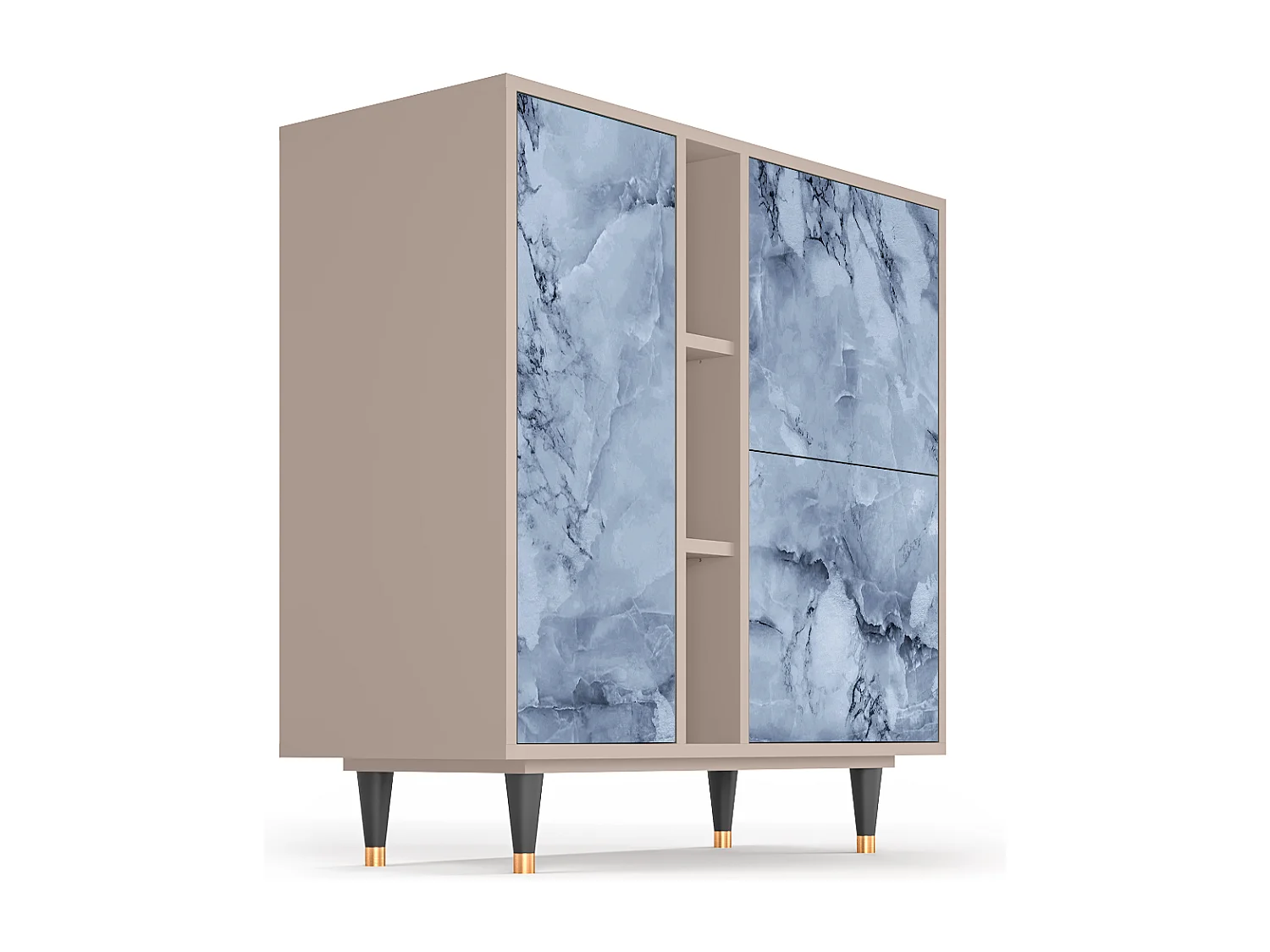 Buffet - 94х96х41 cm - BS5 - Feather Ice, Latte