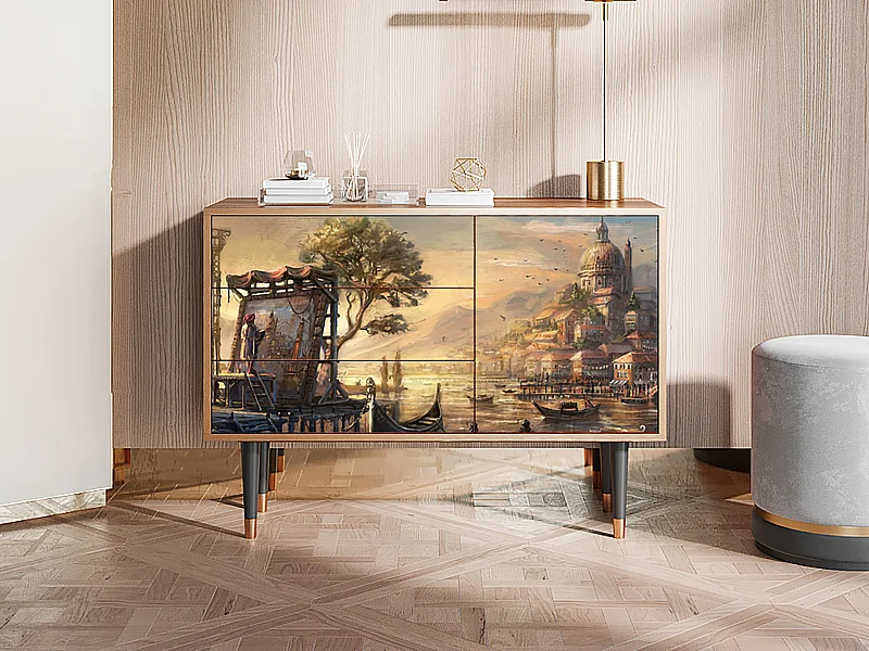 Buffet - 115х84х41 cm - S3 - Venice, Noyer