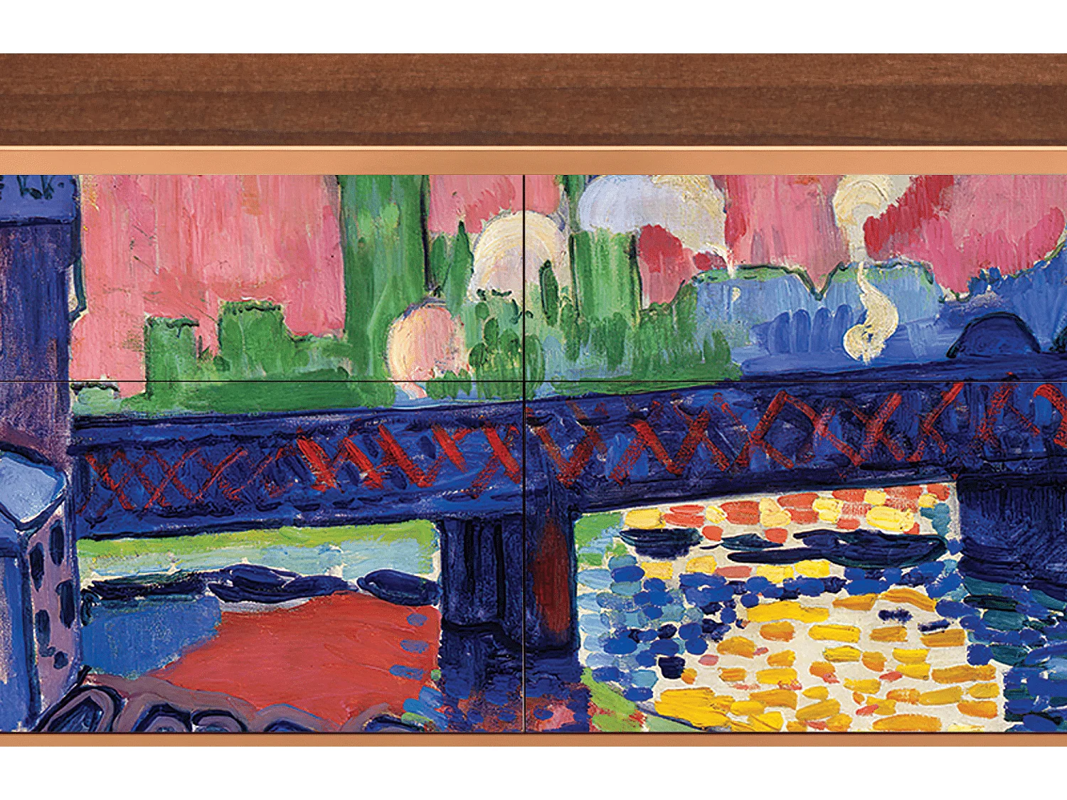 Buffet - 115x85x48 cm - BS4 - Charing Cross Bridge, Noyer