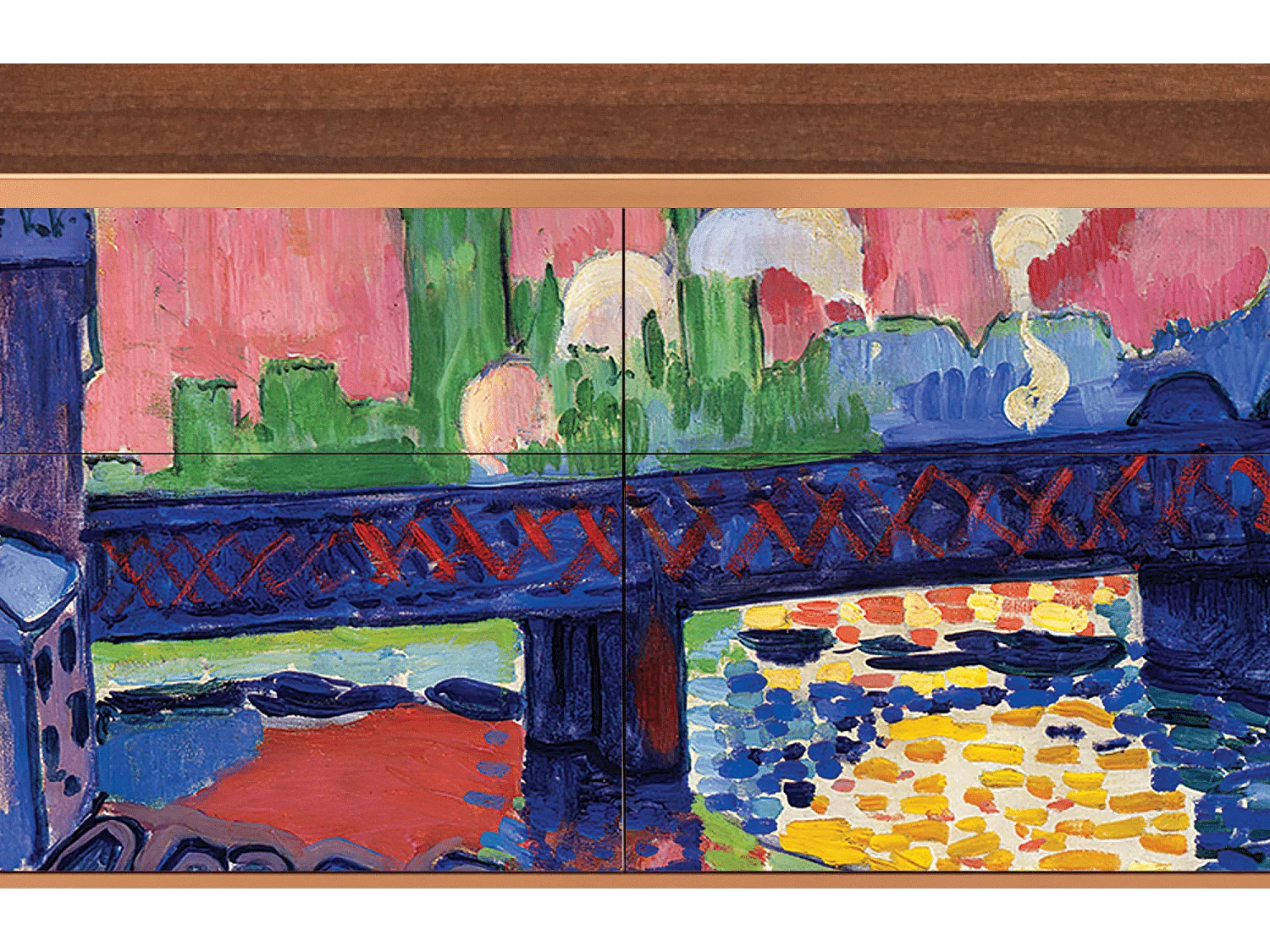 Buffet - 115x85x48 cm - BS4 - Charing Cross Bridge, Noyer