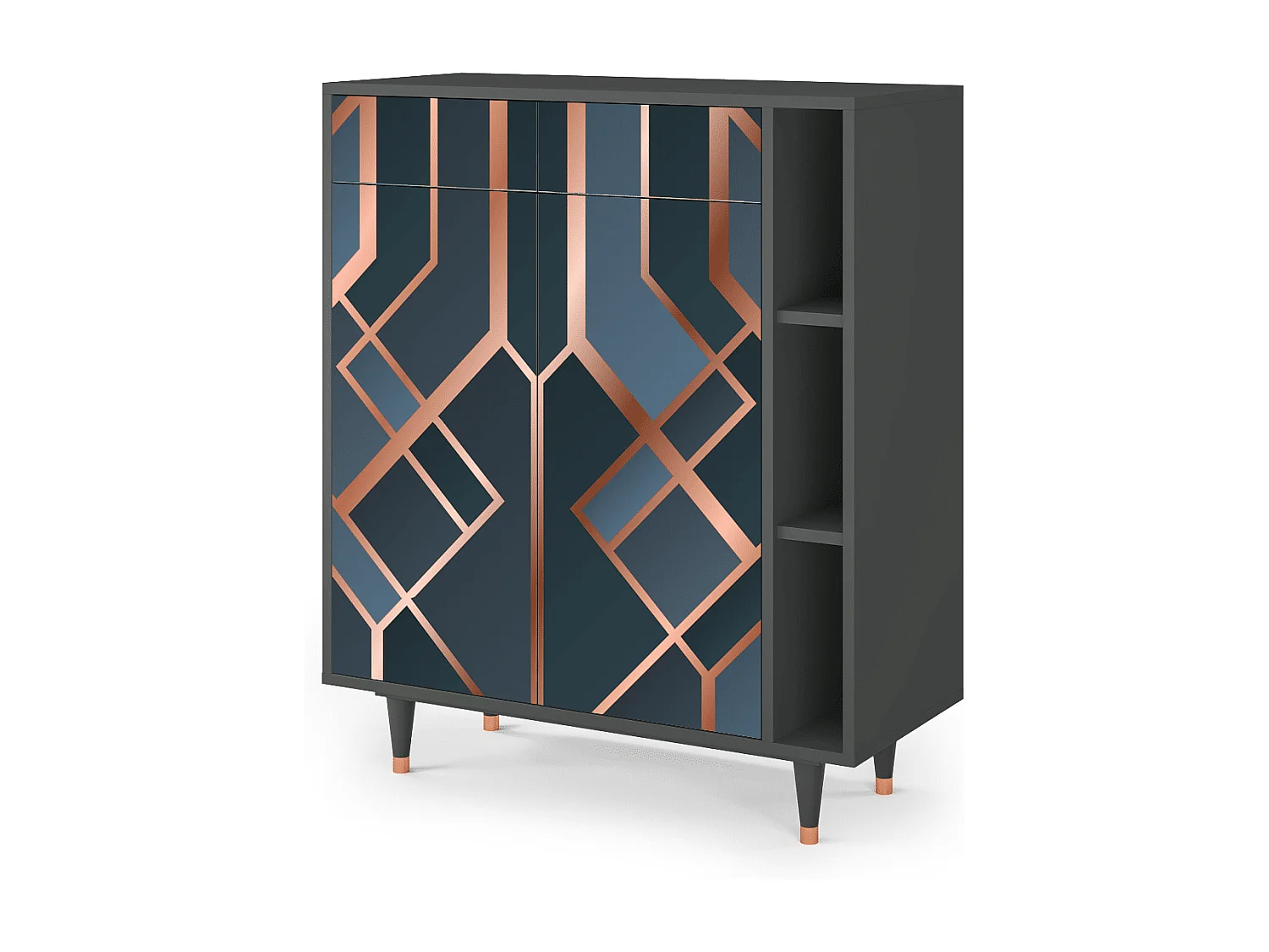 Buffet - 96х110х41 cm - BS6 - Ashy 1920', Anthracite