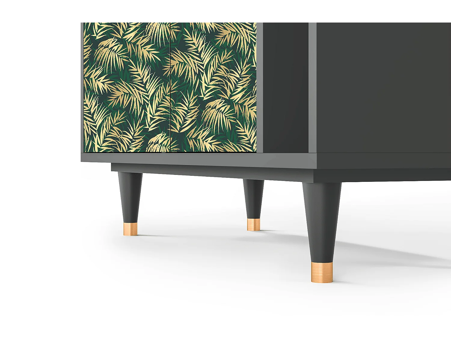Buffet - 96х110х41 cm - BS6 - Sunny Palm Tree, Anthracite
