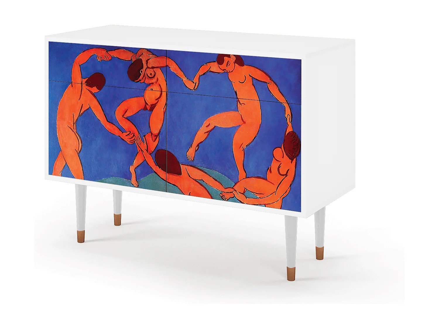 Credenza - 115x85x48 cm - BS4 - The Dance by Matisse , Bianco