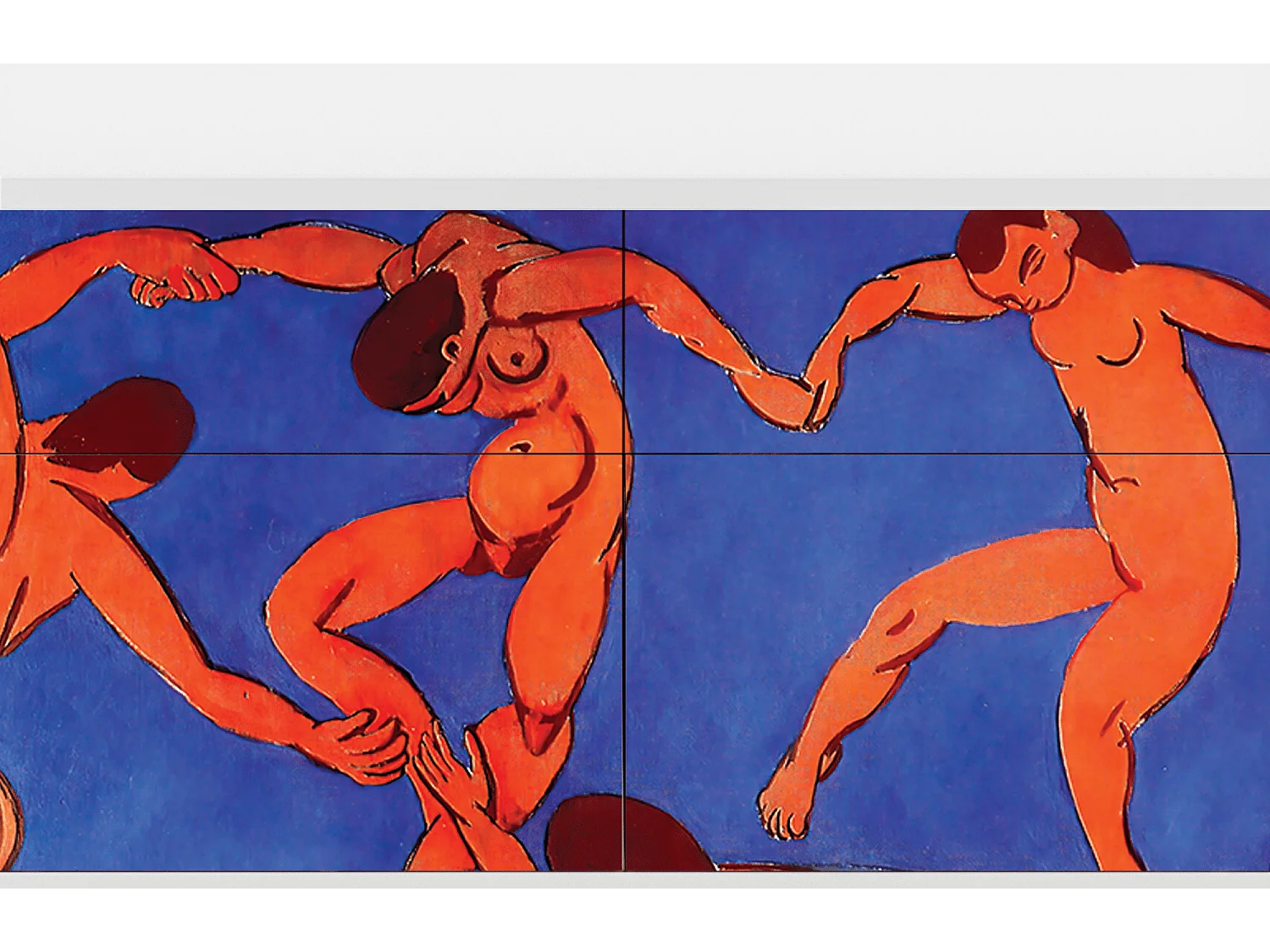 Credenza - 115x85x48 cm - BS4 - The Dance by Matisse , Bianco