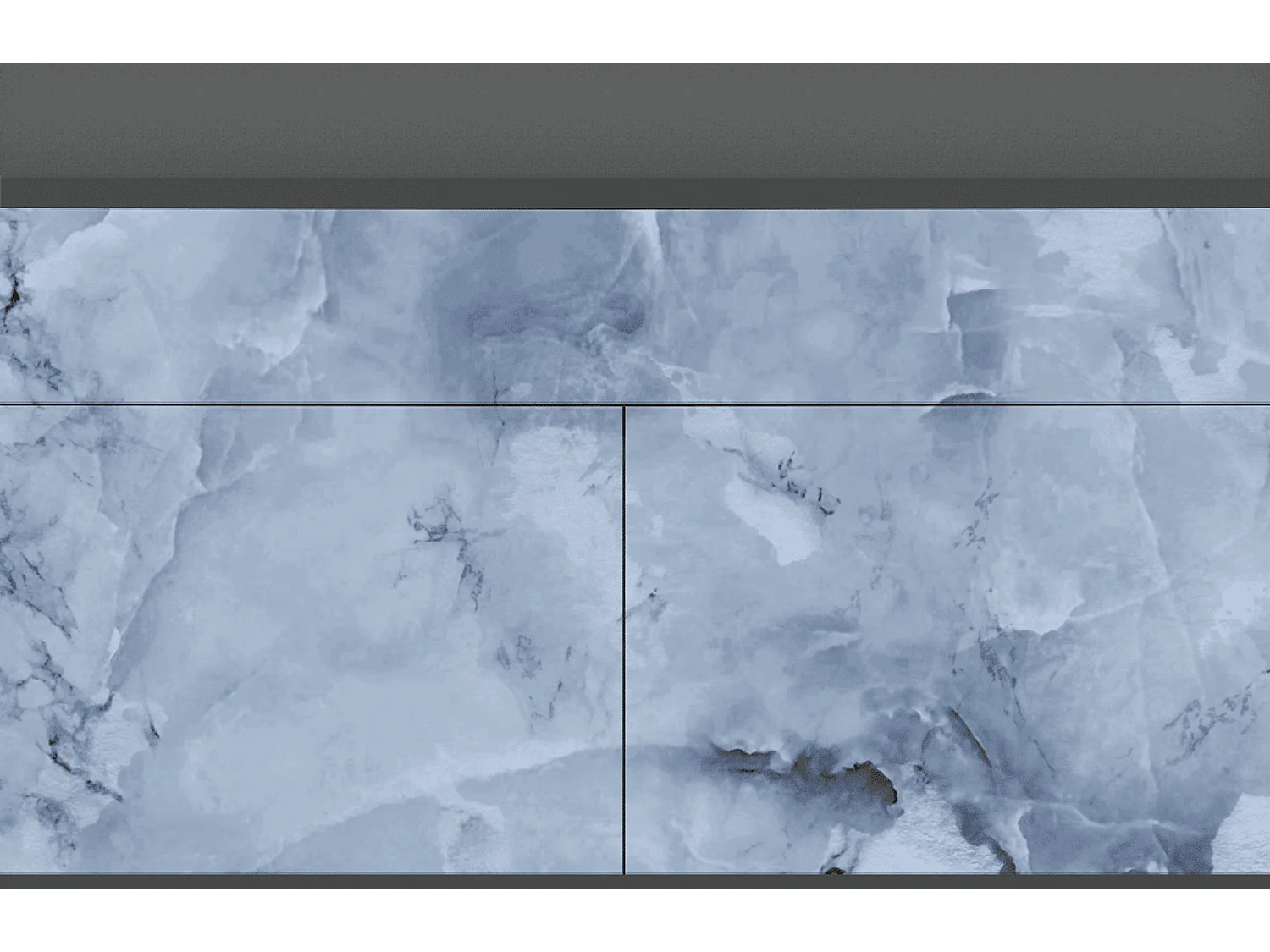 Dressoir - 115x85x48 cm - BS4 - Feather Ice, Antraciet