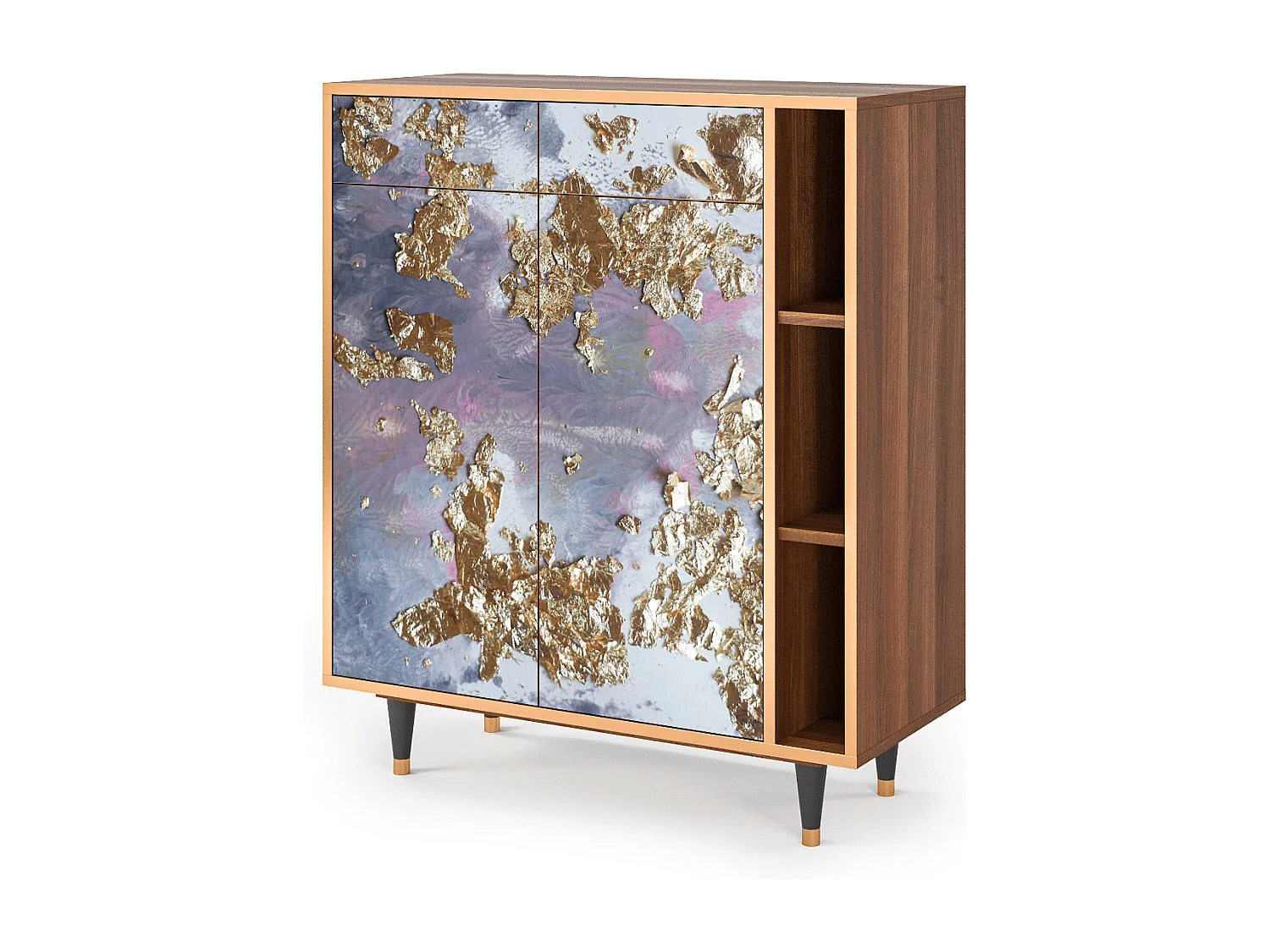 Buffet - 96х110х41 cm - BS6 - Planet Earth, Noyer