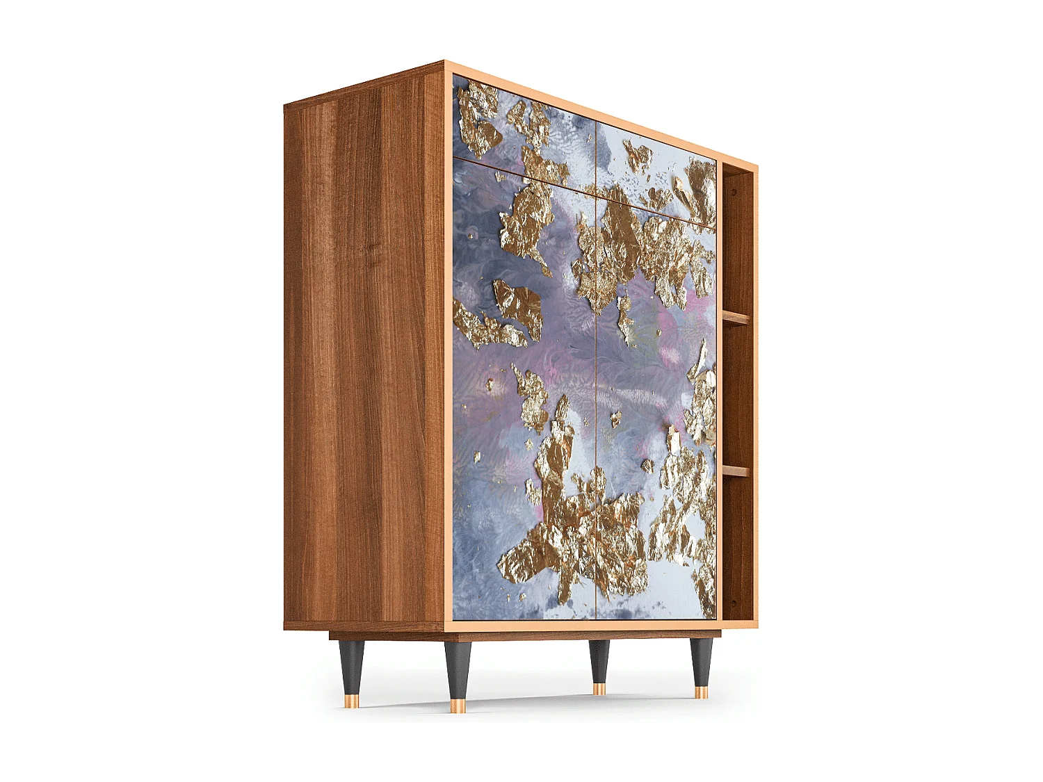 Buffet - 96х110х41 cm - BS6 - Planet Earth, Noyer