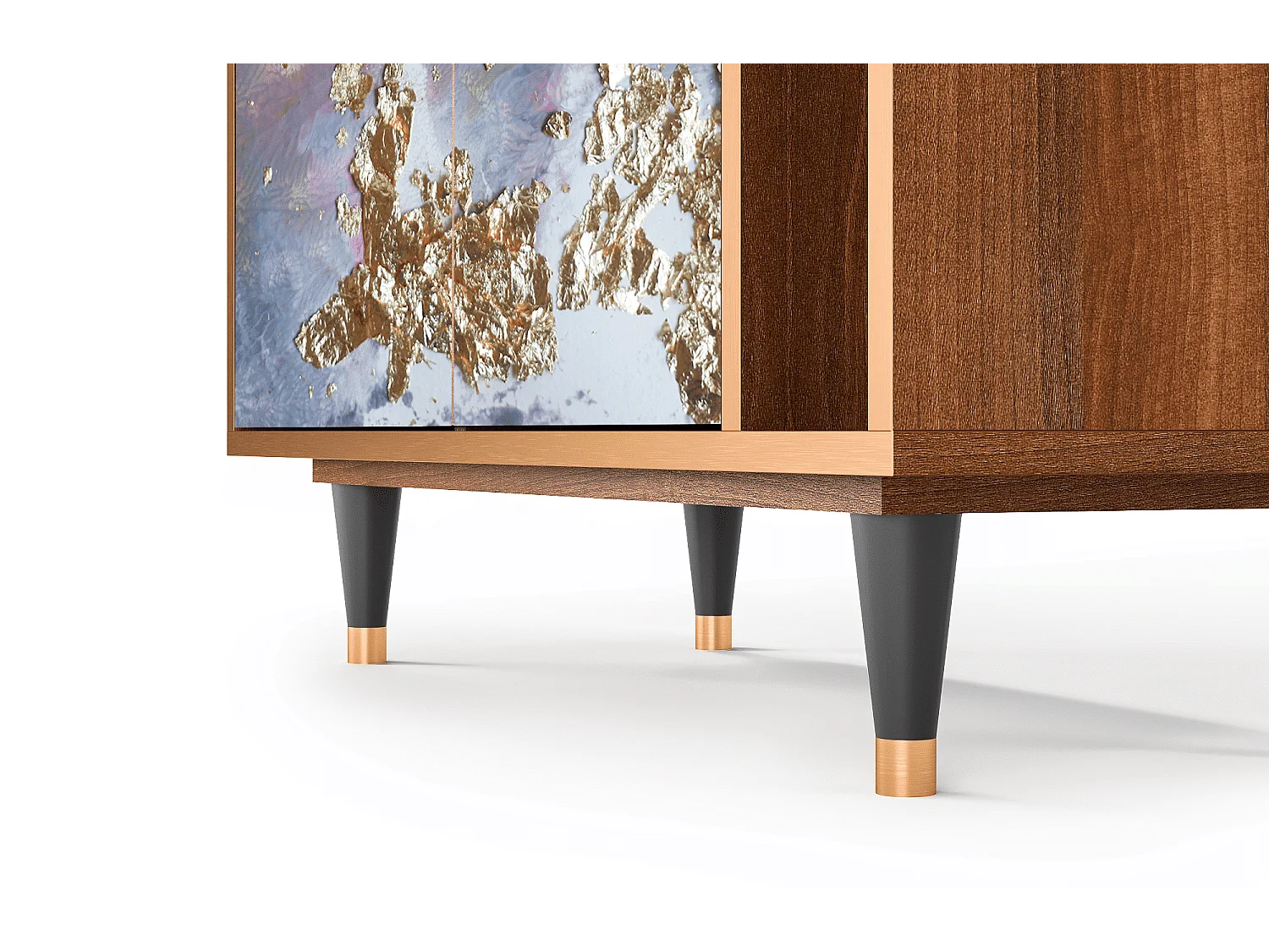 Aparador - 96х110х41 cm - BS6 - Planet Earth, Nogueira