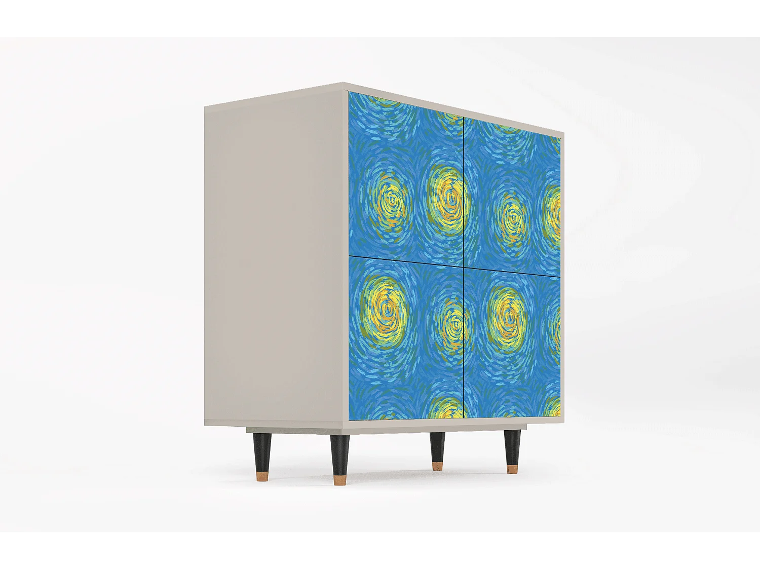 Credenza - 94x96x48 cm - BS3 - Van Gogh Lights, Sabbia