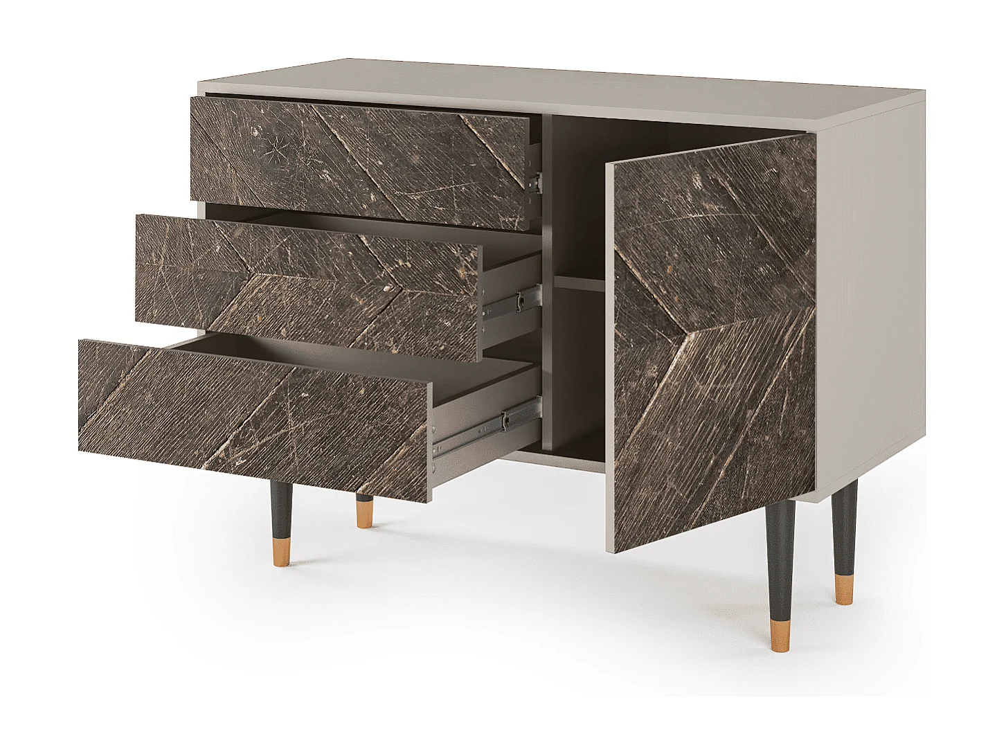 Buffet - 115х84х41 cm - S3 - Wise Tree, Sable