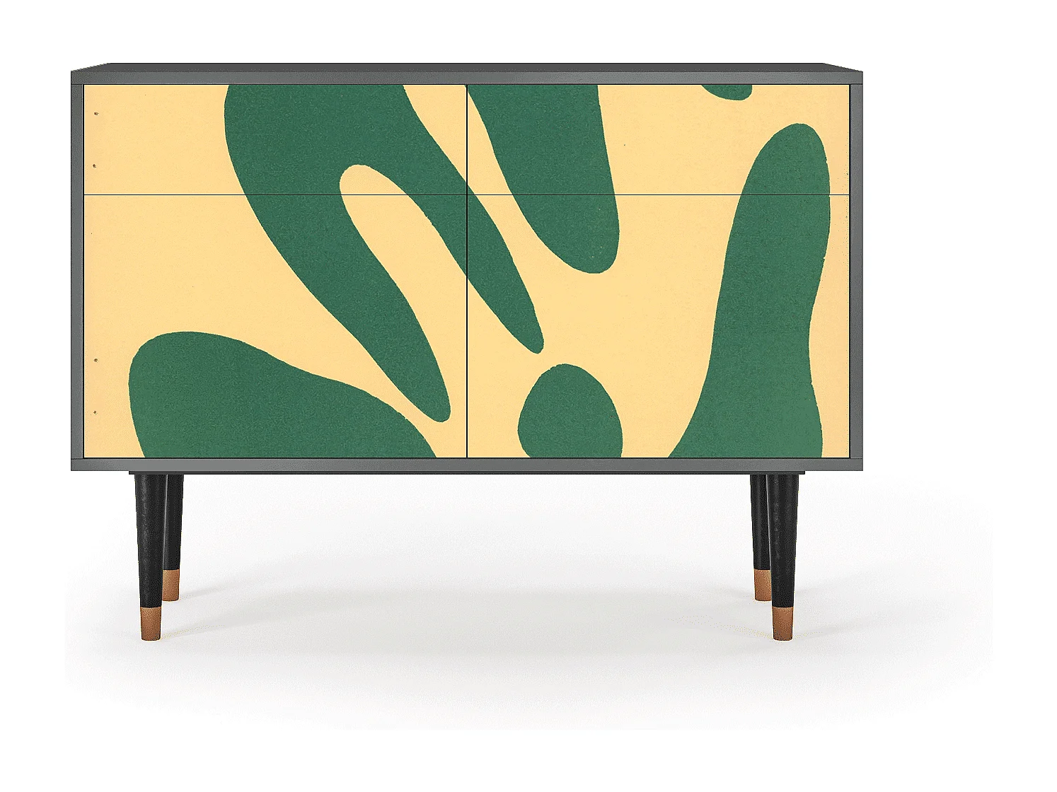 Kredens - 115x85x48 cm - BS4 - Constellations by Arp, Antracyt