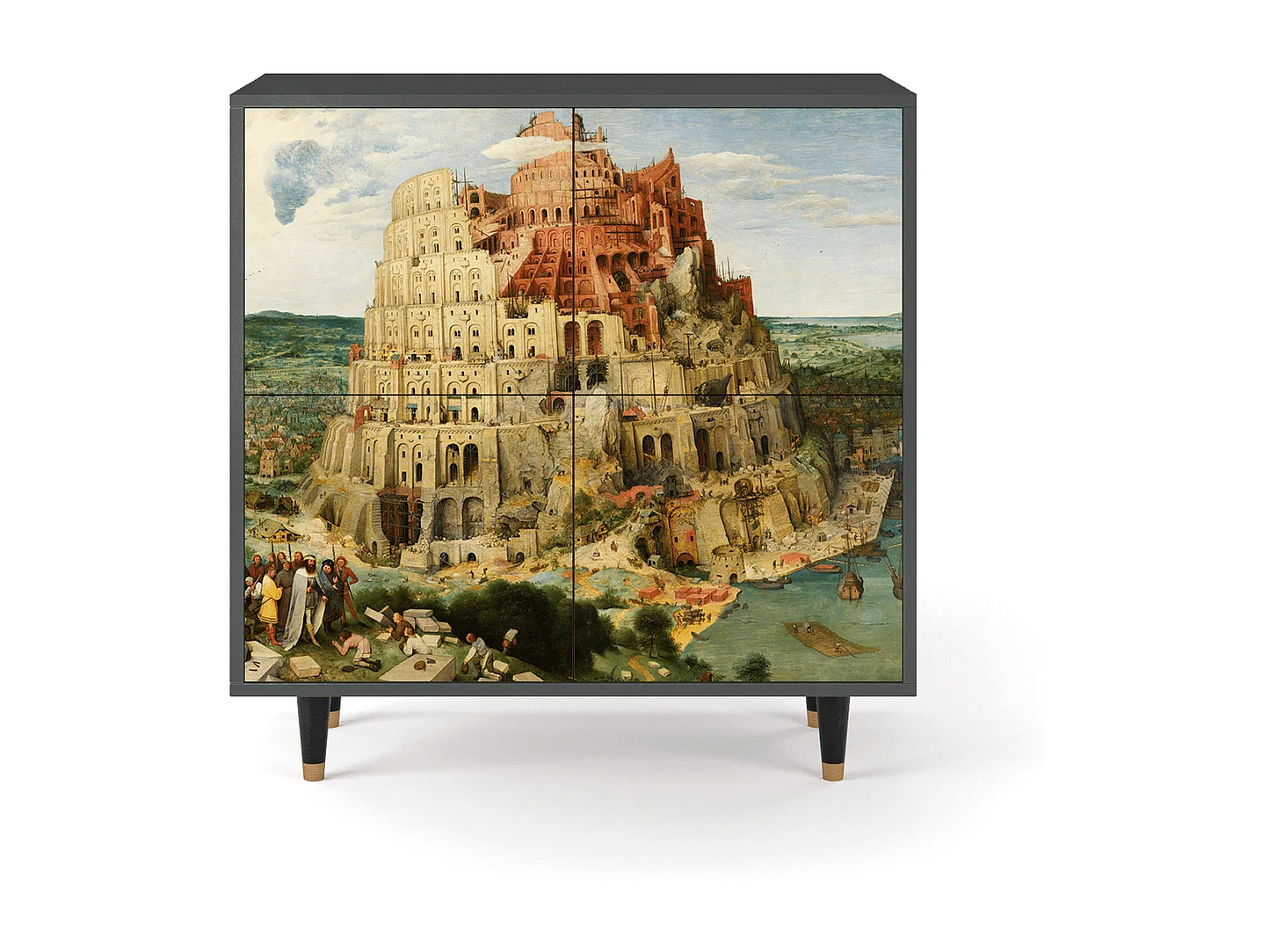 Buffet - 94x96x48 cm - BS3 - Elder The Tower, Anthracite