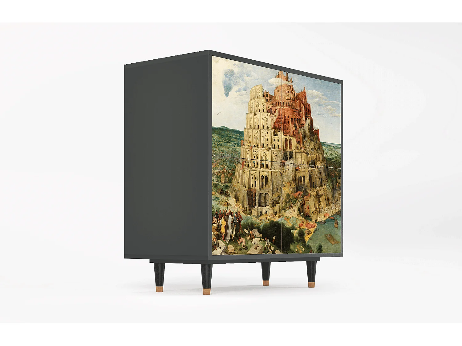 Buffet - 94x96x48 cm - BS3 - Elder The Tower, Anthracite